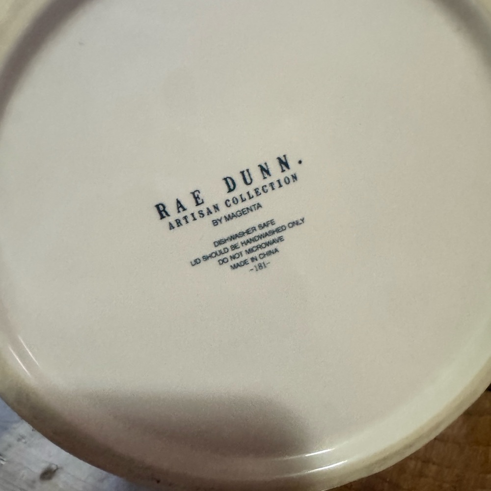 Rae Dunn White Mine Canister by Magenta - Picture 6 of 6